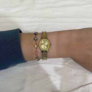 Vintage Watch with Gold Face ✨